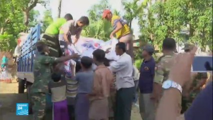 سو تشي زعيمة ميانمارتزعم إعادة إعمار منطقة راخين في بورما