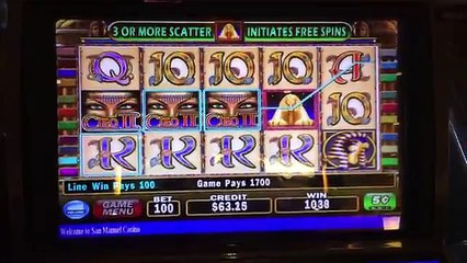 Cleopatra II *MAX BET* ✦Live Play✦ San Manuel Slot Machine, SoCal