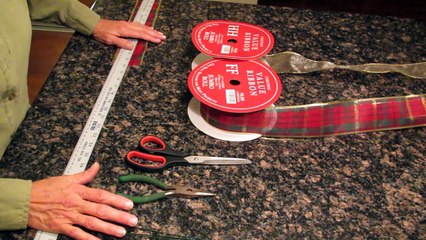 Christmas Tree Bow Topper For 4 To 5 Foot Trees