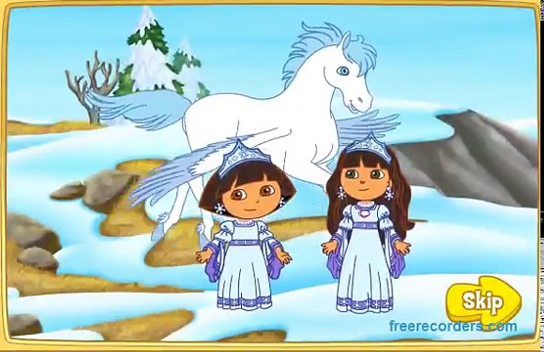 Dora salva a la princesa de la nieve | Dora la Exploradora Games | Videos Infantiles TV