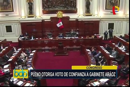 Frente Amplio y Nuevo Perú: las bancadas que votaron en contra del Gabinete Aráoz