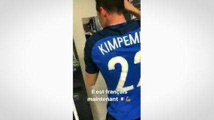 Julian Draxler porte le maillot de l'Equipe de France !