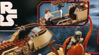 Lego Star Wars 2017 DESERT SKIFF ESCAPE Set Review 75174 with Lego Sarlacc Pit