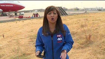 World's Largest Firefighting Aircraft Being Used in California