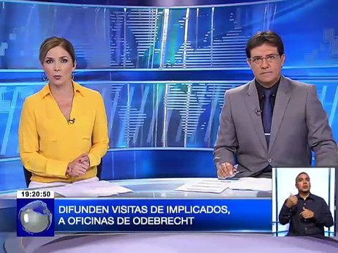 Difunden visitas de implicados a oficinas de Odebrecht