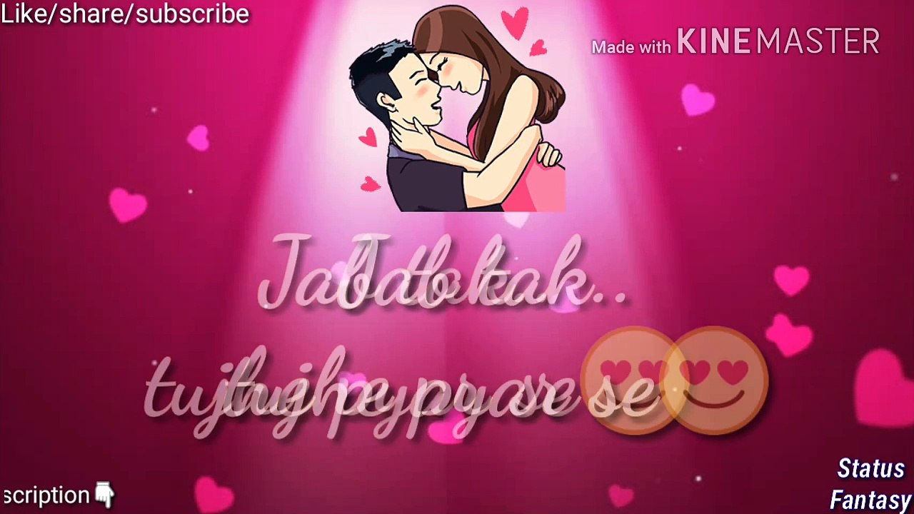 Jab Tak❤ | whatsapp status video | 30 sec lyrics video|Romantic Song |MS Dhoni | Status Fantasy