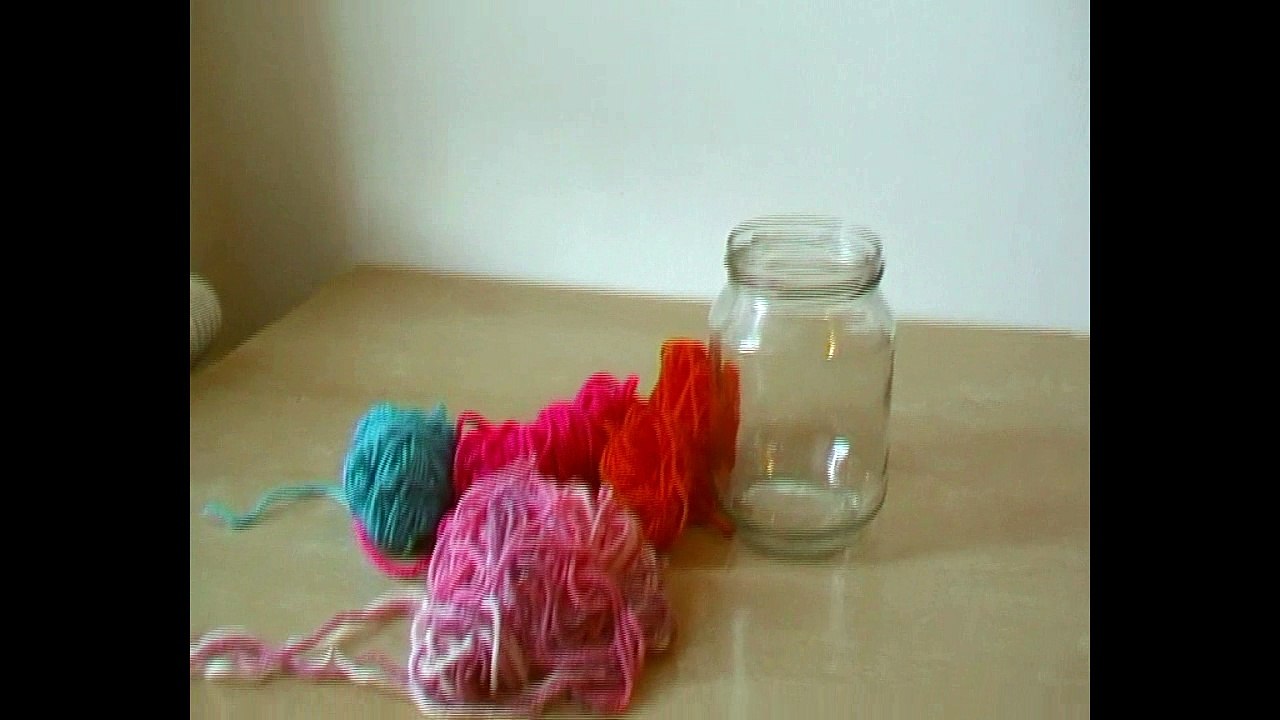 Windlicht ,Kekse dose oder Dekoglass häkeln