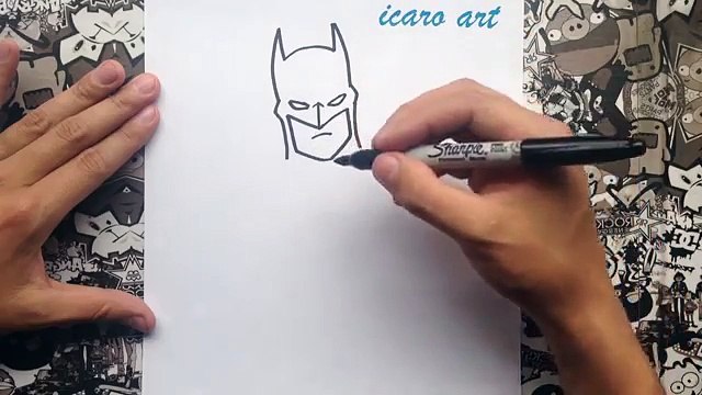 Como dibujar a Batman | how to draw batman
