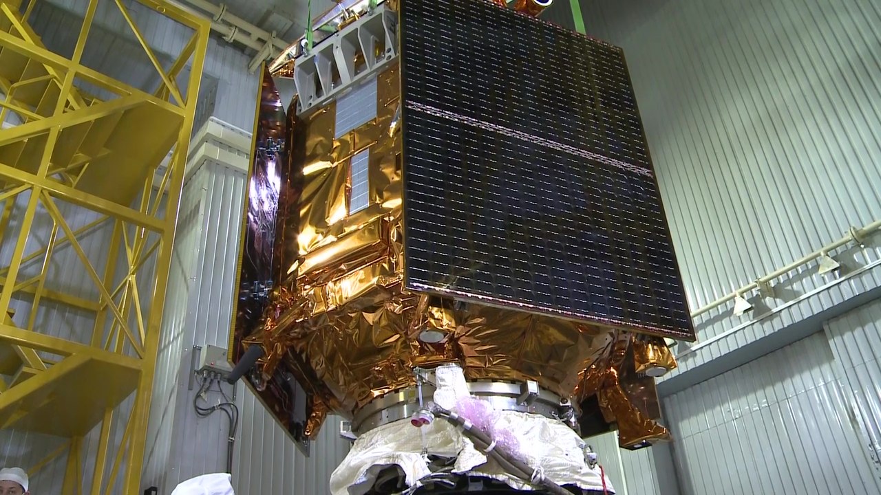 Sentinel 5p Attached to Rokot ahead of Launch