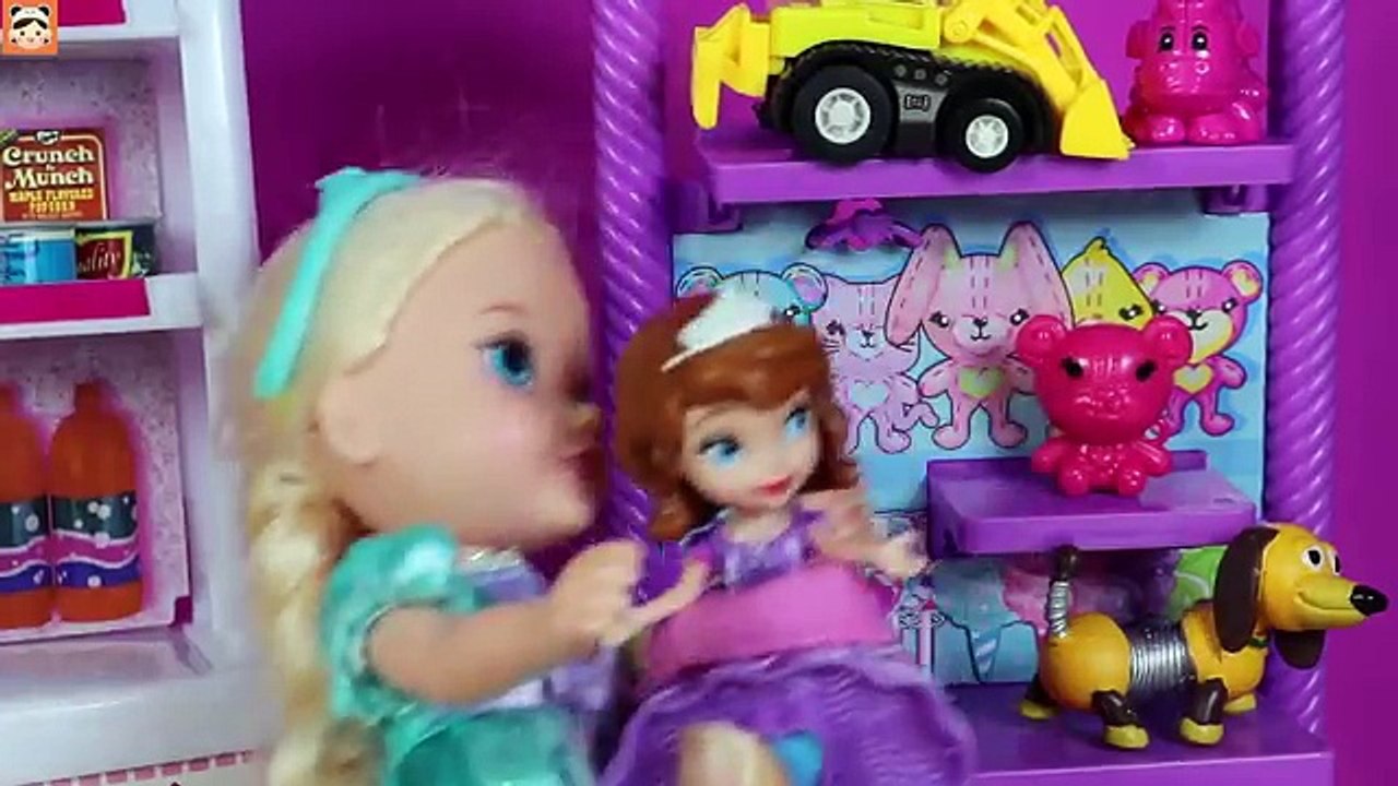 미미 인형 드라마 혼자자기 무서워요 인형놀이 ! 겨울왕국 엘사 마트 장보기 쇼핑 카트 쥬쥬 캐리와 장난감 놀이 디즈니 공주 동화 애니 어린이 만화 이야기 | 보라미TV Borami