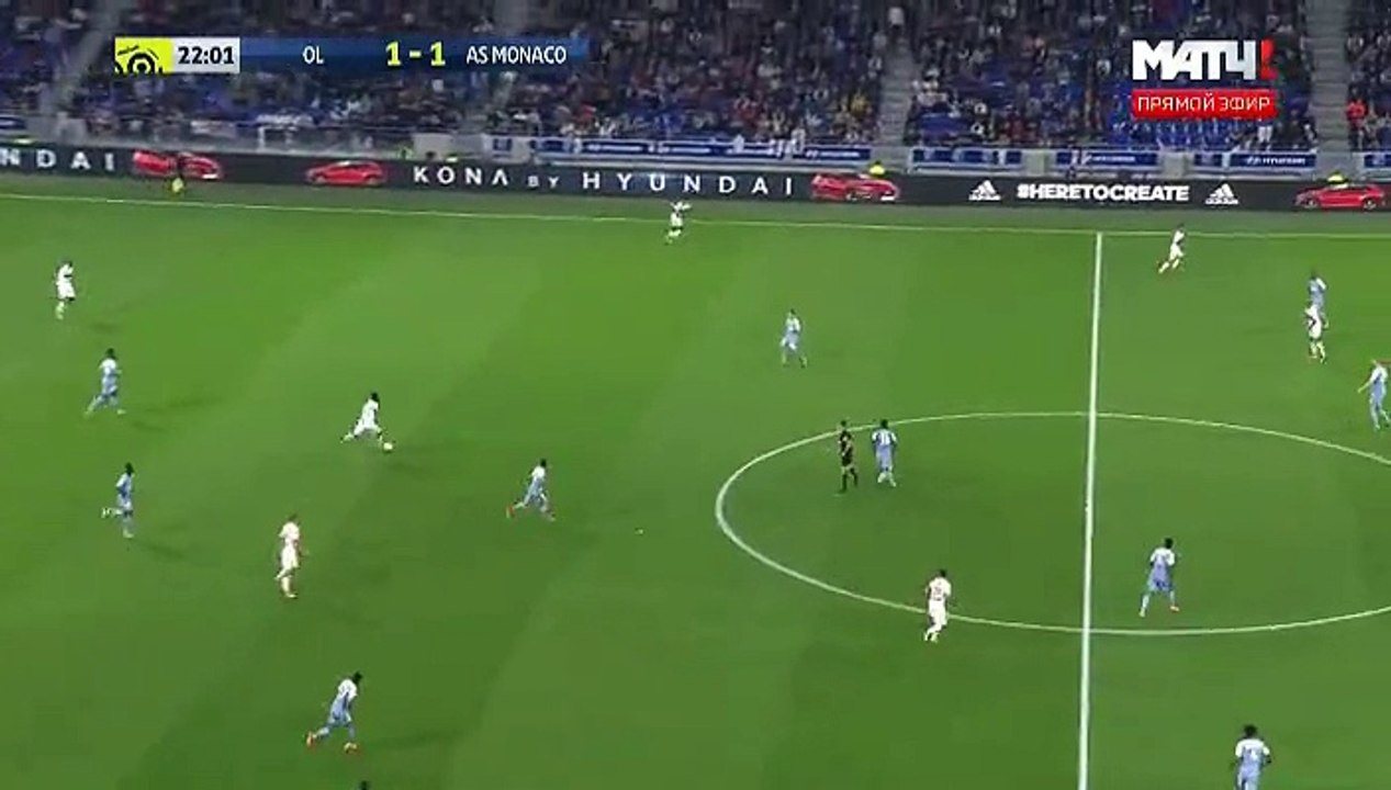 Nabil Fekir Goal HD - Lyon	2-1	Monaco 13.10.2017
