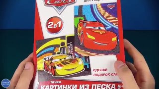 Sand Art for Kids - 2 in 1 Pictures of Disney Pixar Cars