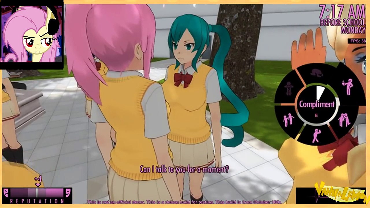 Flutterbat plays Yandere Simulator