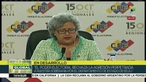 CNE de Venezuela rechaza declaraciones de EEUU sobre elección del #15O