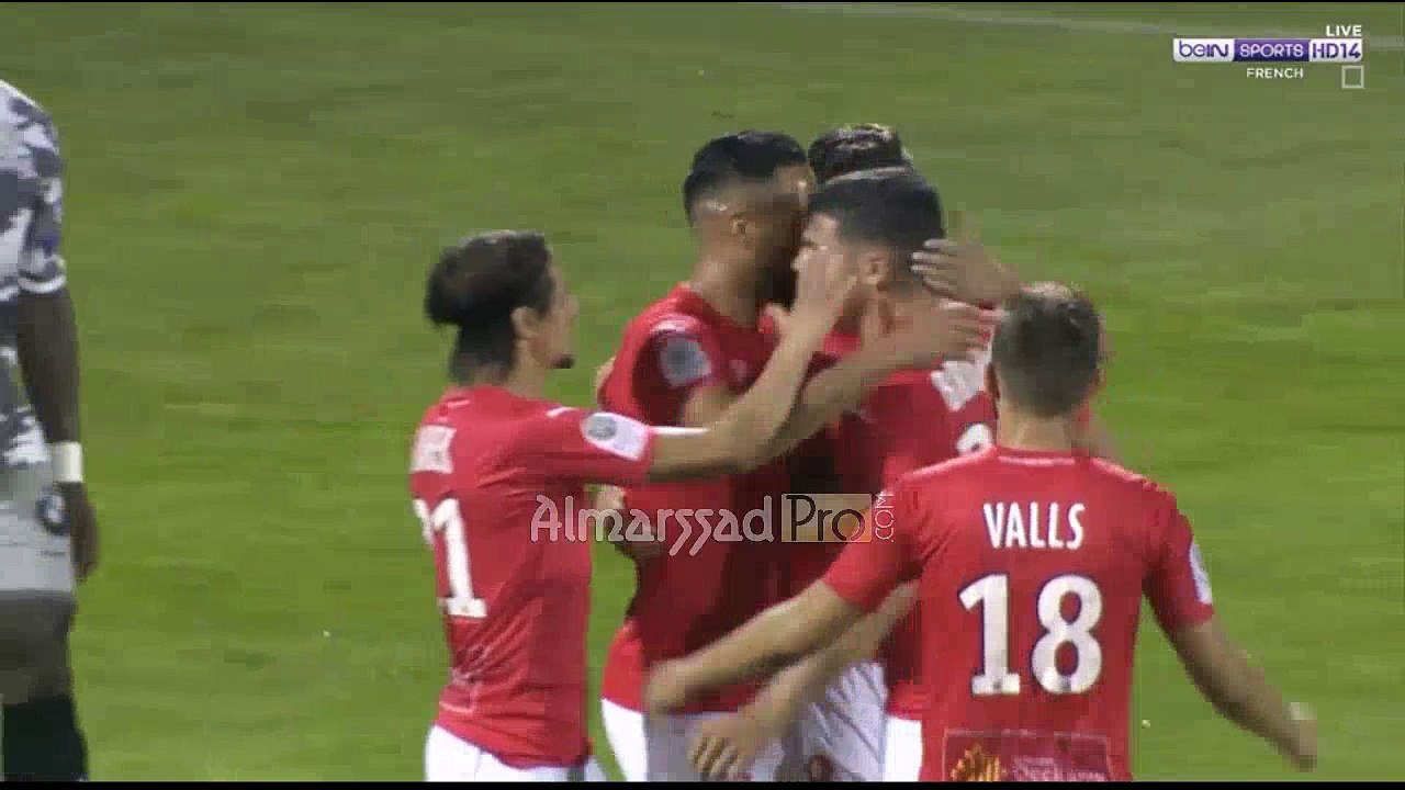 Goal Rachid Alioui - Nimes 3 - 1 Orleans 13/10/2017