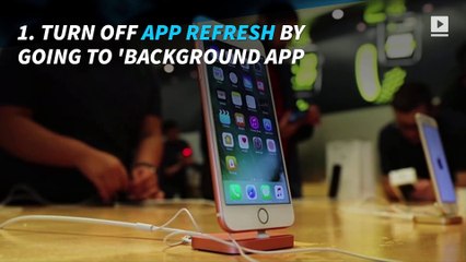 5 tips to help you conserve your iPhone battery