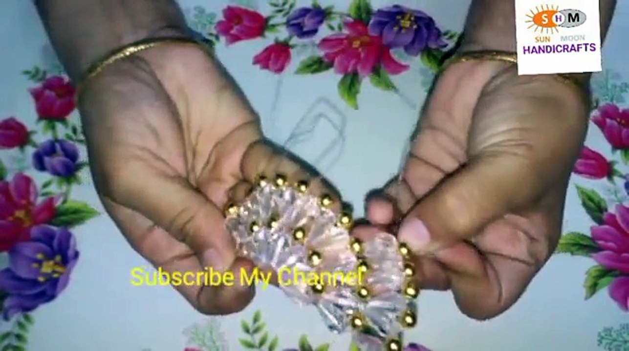 পুতির ব্যাগ/How to make a beaded purse(part-2)/beaded bag