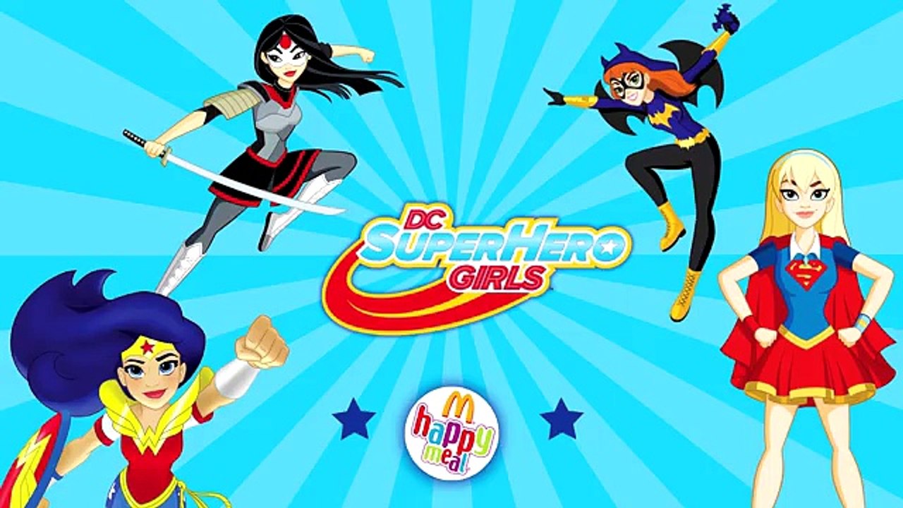 DC Superhero Girls | McDonalds Happy Meal Toy Review