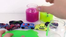 Play Doh Slime Surprise Toys Cars Capain America Kinder Surprise Eggs For Kids Lala Do Play Doh