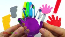 Modelling Clay with Molds Fun Hands Foodprints Rainbow Creative for Kids Play Doh Dough