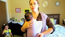 HOW TO USE A MOBY WRAP WITH A NEWBORN (& How To Nurse) Kangaroo Hold FWCC