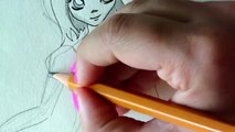 Disegnare abiti e scarpe nelle ragazze manga ❥ How to draw dresses and shoes on Manga Girls