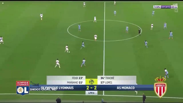 All Goals & highlights - Lyon 3-2 Monaco - 13.10.2017 ᴴᴰ