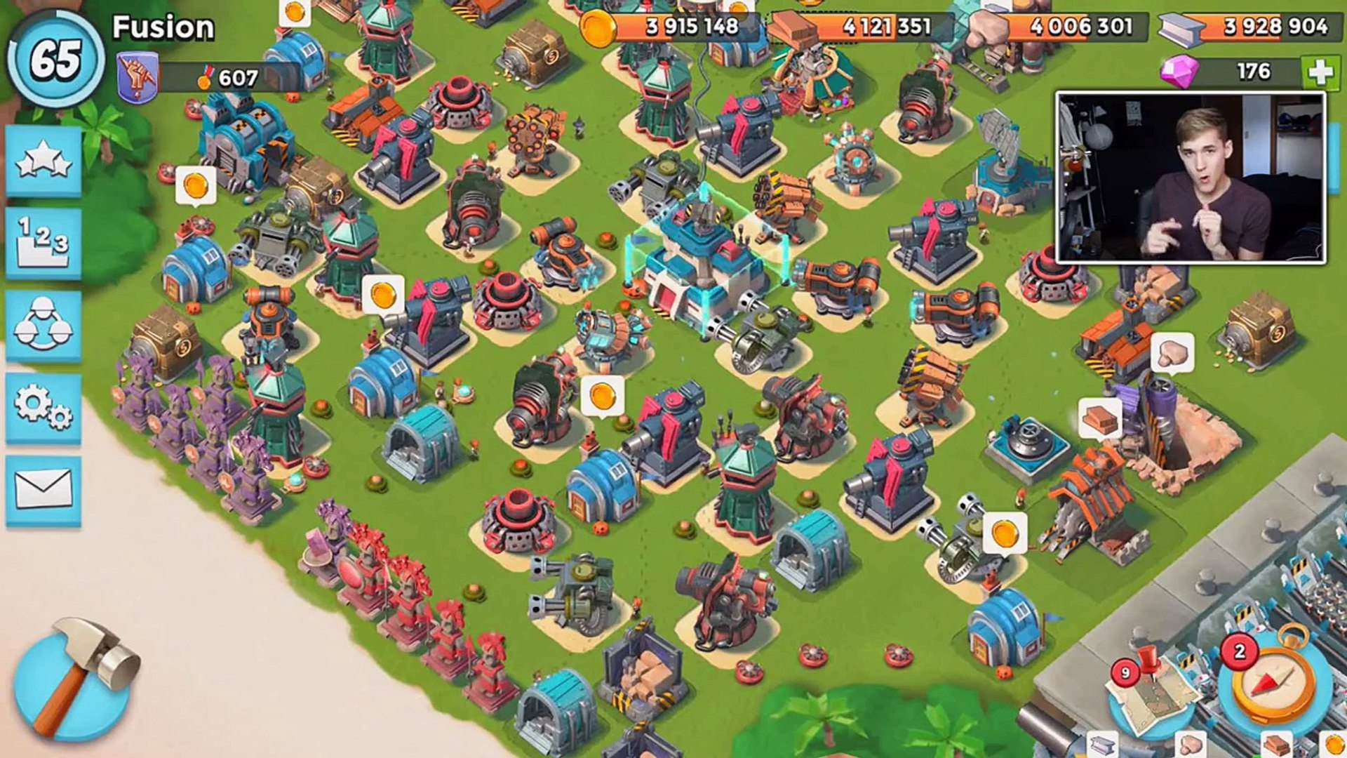 Boom Beach Layouts / Unlocked at hq level 13, players may save 2