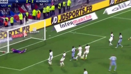 Nabil Fekir second Goal HD - Lyon 3 - 2 AS Monaco - 13.10.2017 (