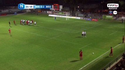 Coup franc qui aurait pu être dangereux