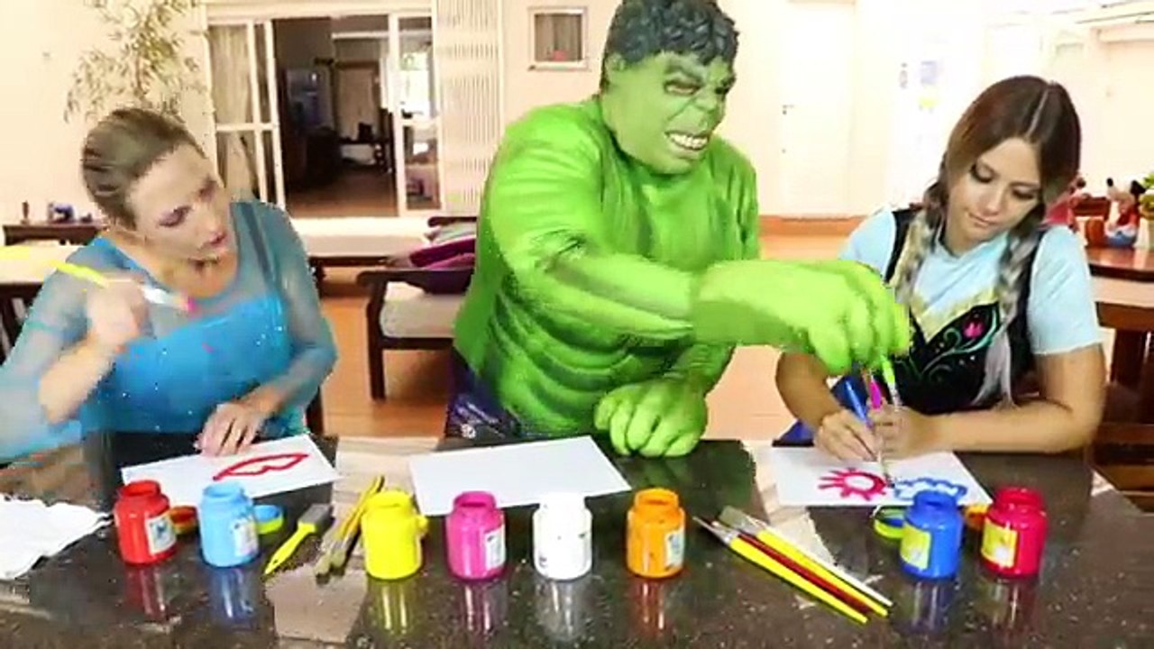 Mickey Mouse COLORED BALLS & Minnie vs Joker w/ Spiderman Frozen Elsa Disney Movie In Real Life