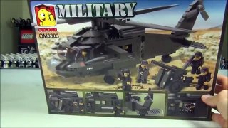 Oxford Military Chopper + Cannon Set OM3303 Review, Lego Compatible With Brickarms