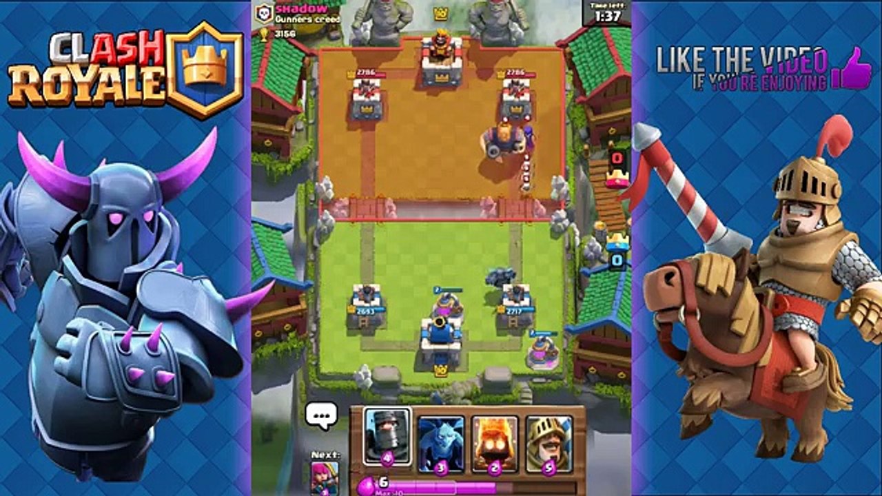 Clash Royale - Pekka Double Prince Deck (NO Legendary, Princess, Ice Wizard) Arena 7 and Arena 8