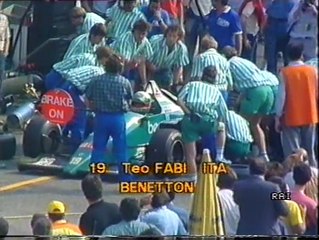 Gran Premio d'Italia 1986: Sosta di T. Fabi