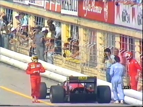 Gran Premio d'Italia 1986: Ritiri di Alboreto e Capelli