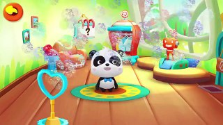 Baby Panda Play and Make Ice Cream, Pet Care | Panda Cartoon for Kids