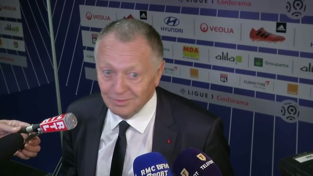 Foot - L1 - OL : Aulas «Je suis très heureux pour Bruno Genesio»