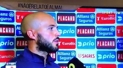 As palavras de André André na Flash Interview após o jogo frente ao Lusitano