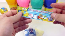 Surprise Eggs Play Doh Disney Cars Frozen Toy 서프라이즈 에그 플레이도우 점토 뽑기 뽀로로 폴리 타요 또봇 장난감 Робокар Поли