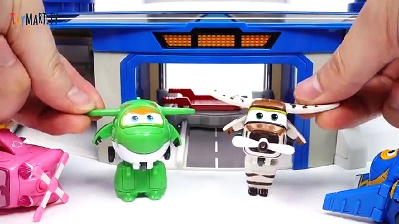Toys Vs. Toys~! Go Robot Train, Go Super Wings