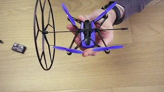 Mini droni Parrot: prova Rolling Spider ITA
