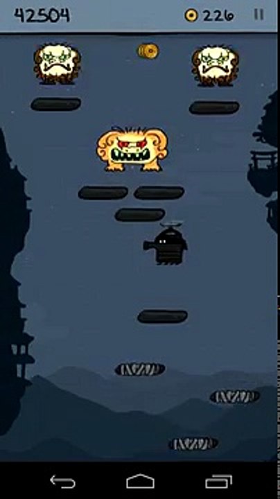 Doodle Jump adds a new store with items andninjas! (pictures
