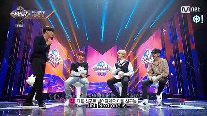 ENG subbed 171012 BTS countdown Talk from DOPEteam