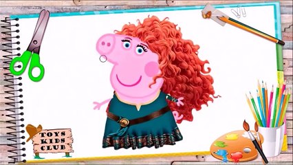 PEPPA PIG DISFARCE DORA A AVENTUREIRA PRINCESA ARIEL O SHOW DA LUNA E LAZY TOWN!