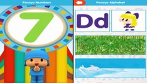Learning Alphabet & Number With Pocoyo Numbers 1, 2, 3 Vs Pocoyo Alphabet - Kids Fun Learning Games