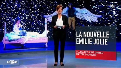 Reportage consacré à Gloria et Emilie Jolie dans le JT d'M6 du 08/10/17
