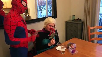 Frozen Elsa & Spiderman Wedding Ring vs Maleficent Engagement Superhero Fun Kid Movie