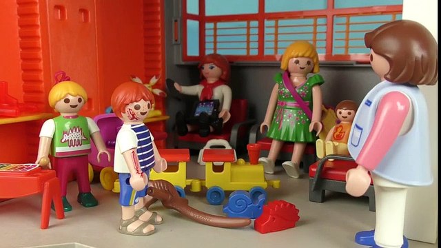 Çocuk filmi hastanede Playmobil Film Alman - El-ağız-ayak - Hauser ailesi - | mirecraft