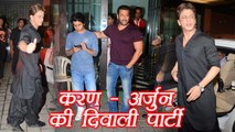 Salman Khan Diwali Party attended by Shahrukh Khan; Watch Video | FilmiBeat