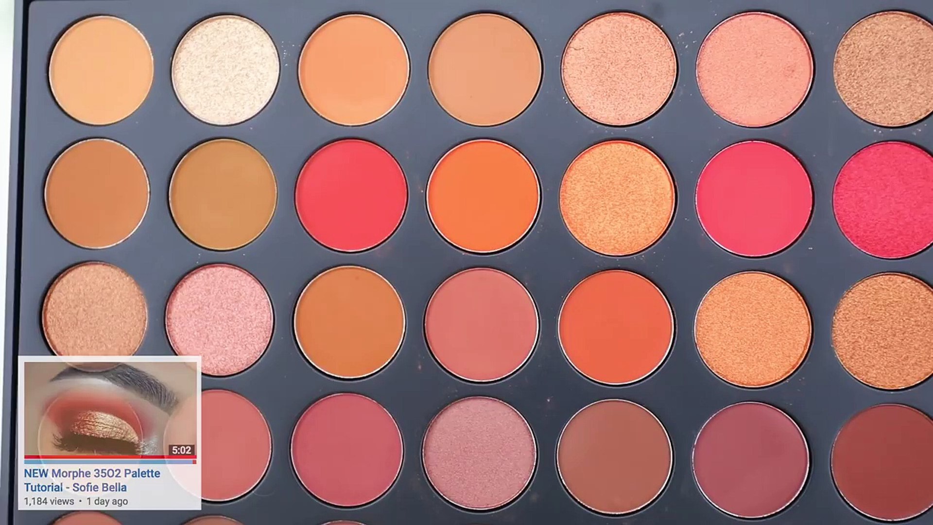 Morphe 3502 palette deals
